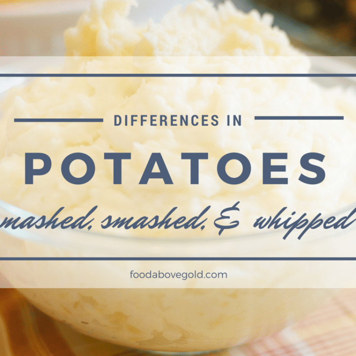 Do you love mashed potatoes? Learn the difference between mashed, smashed, and whipped potatoes, as well as tips on how to make each kind extra super tasty!