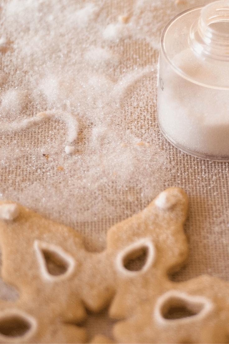 This recipe for chewy almond sugar cookies makes a cookie so soft and delicious you'll eat them all! Plus my secret tip for flawless cut-out cookies!