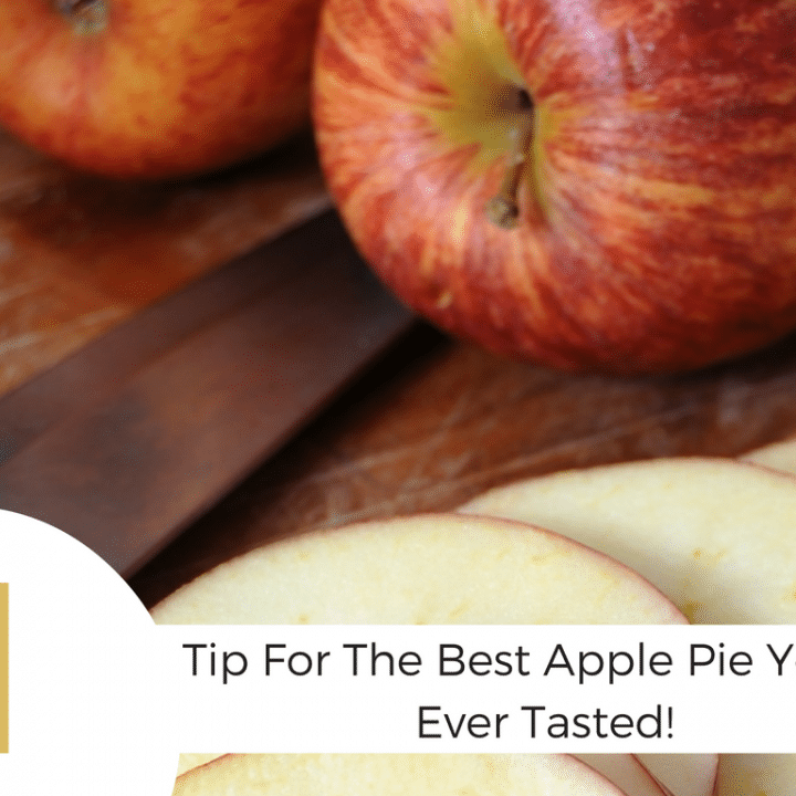 Want to impress your friends and family and make the world's most epic apple pie? Now you can with my #1 tip for the best apple pie you've ever tasted!