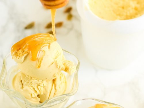 Sexy Spices & Wildflower Honey Ice Cream | #SexyEats - Food Above Gold