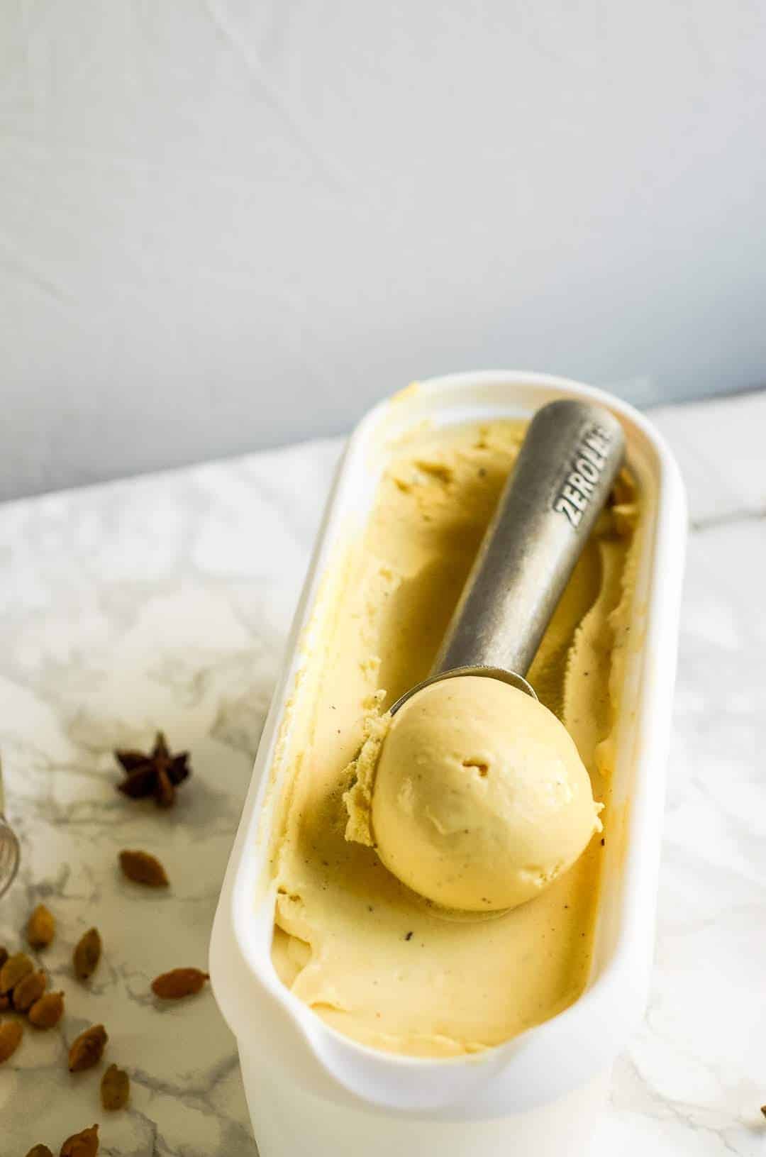 Sexy Spices and Wildflower Honey Ice Cream #SexyEats