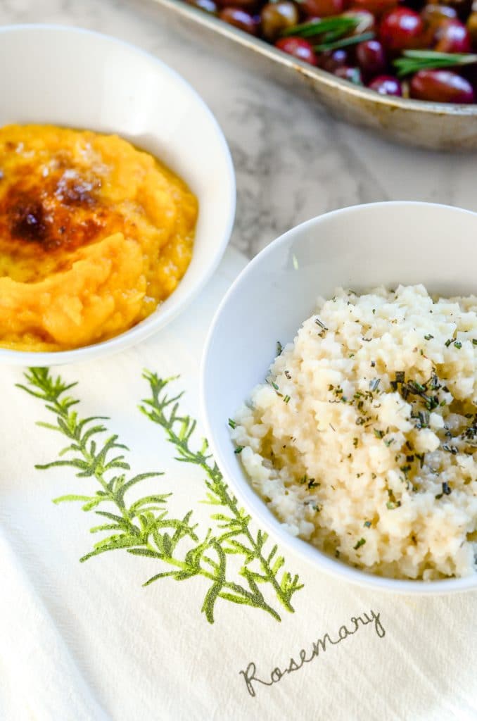 Two bowls of Alexia Frozen Vegetable Side dishes