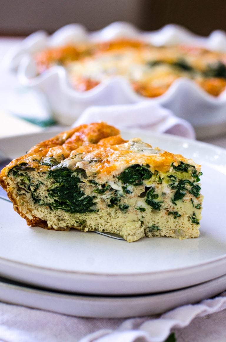 Spinach Egg Bake (Grain Free!) Food Above Gold