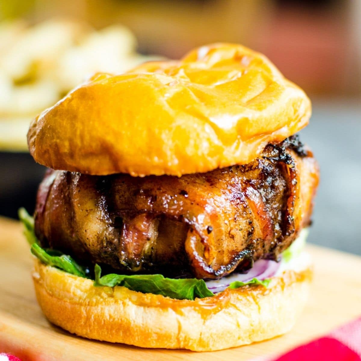 Juicy Beef and Bacon Burgers Recipe