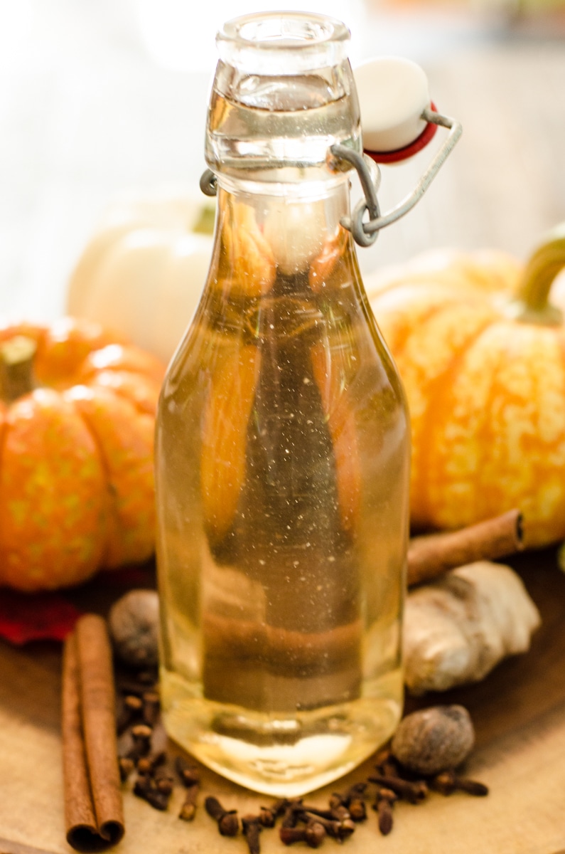Homemade Pumpkin Spice Syrup (Like Starbucks) Food Above Gold