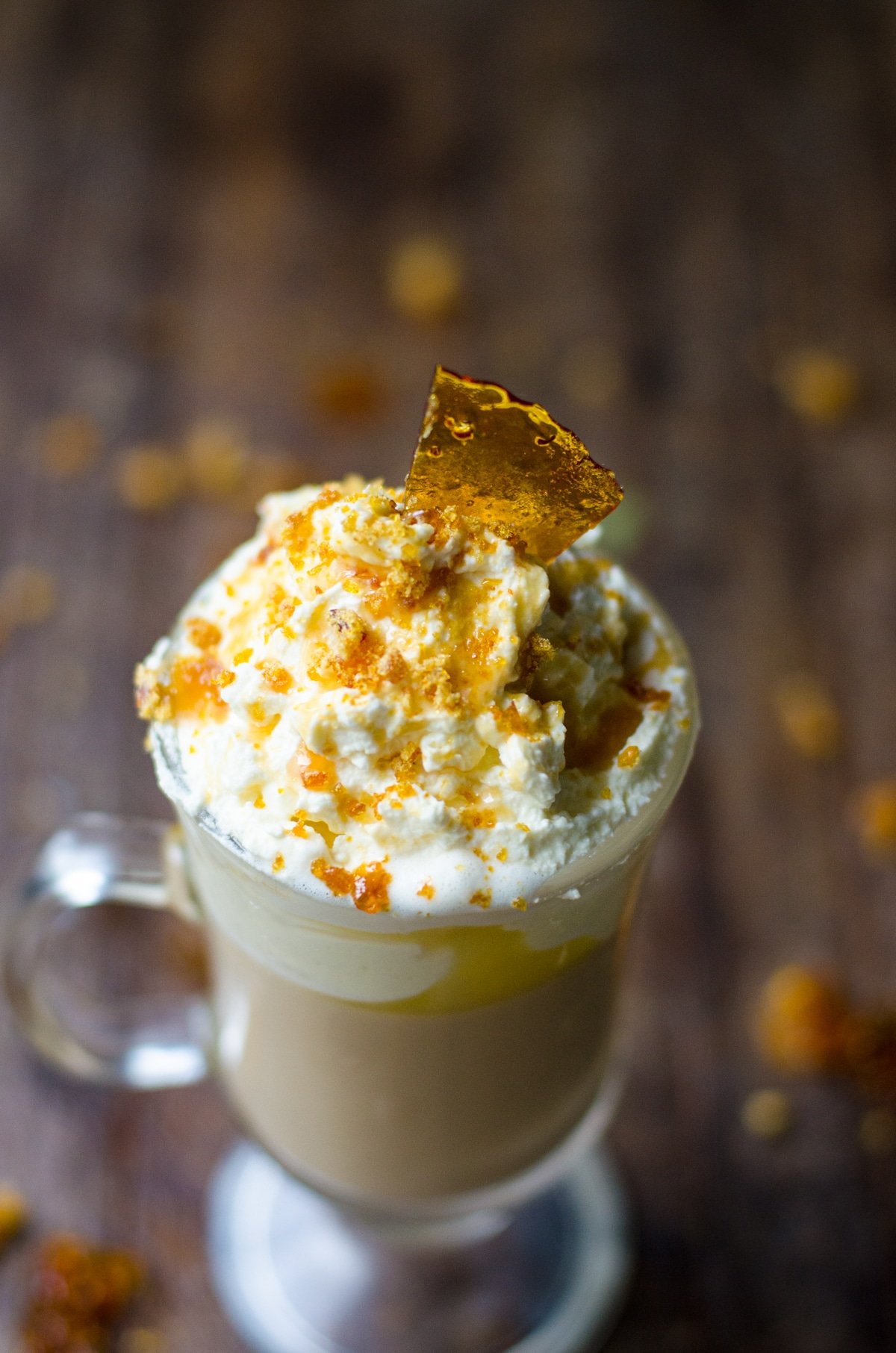 Caramel Brulee Latte Copycat Recipe Food Above Gold