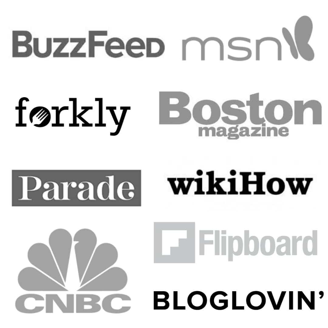 Business logos of popular websites